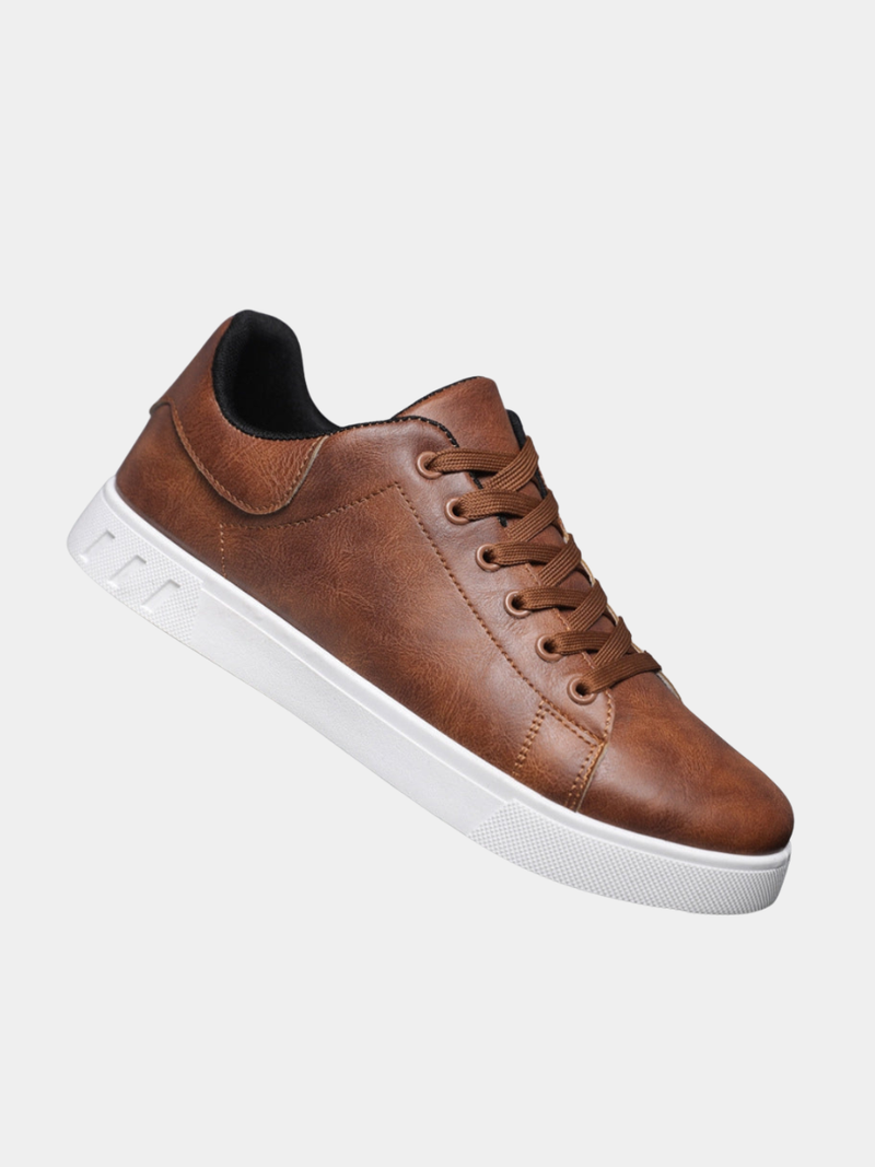 Men's Padded Collar Lace-Up Trainers