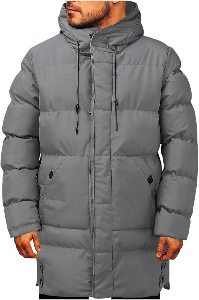 Men's Long Puffer Coat