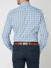 Men's Long-Sleeve Check Button-Down Shirt