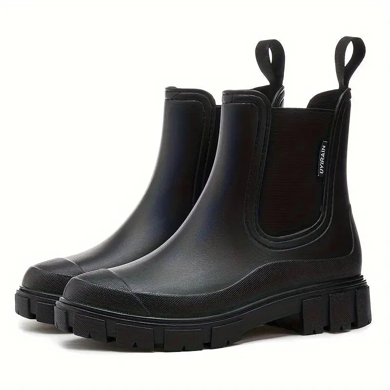 Women's Lug-Sole Chelsea Ankle Boots
