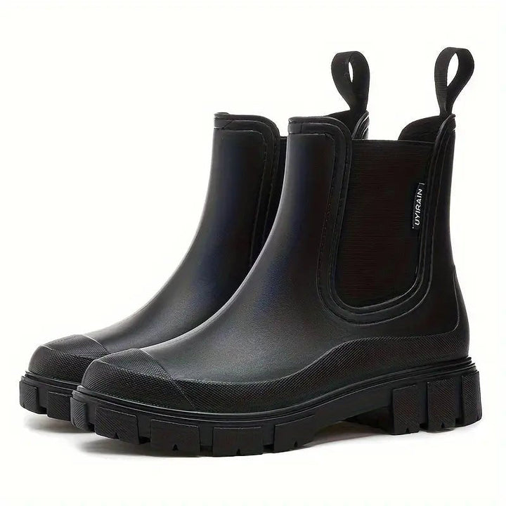 Women's Lug-Sole Chelsea Ankle Boots