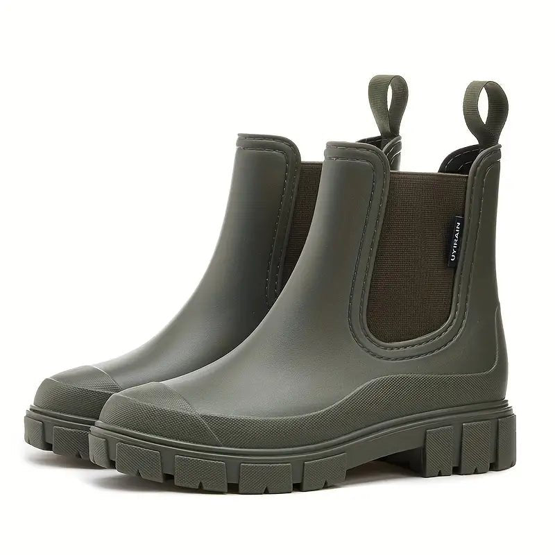Women's Lug-Sole Chelsea Ankle Boots