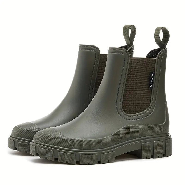 Women's Lug-Sole Chelsea Ankle Boots