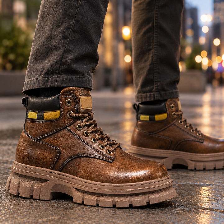 Men's Lug Sole Lace-Up Boots