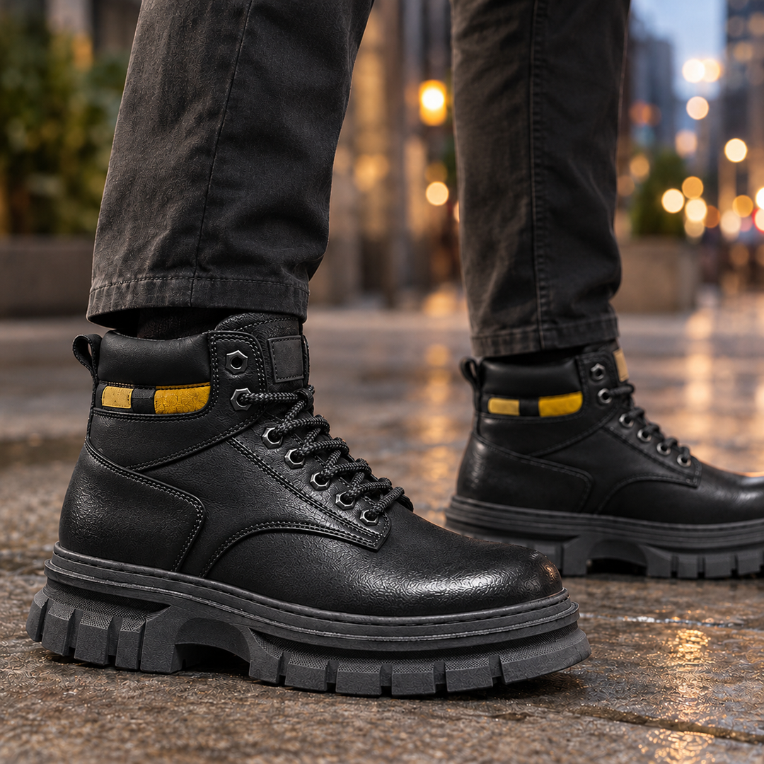 Men's Lug Sole Lace-Up Boots