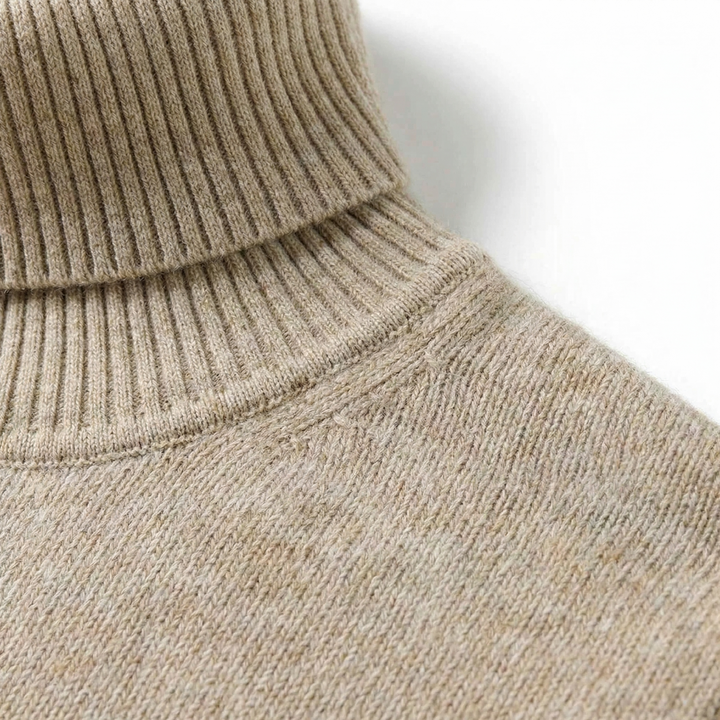 Men's Minimalist Turtleneck Jumper
