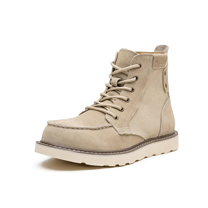 Men's Moc Toe Lace-Up Boots
