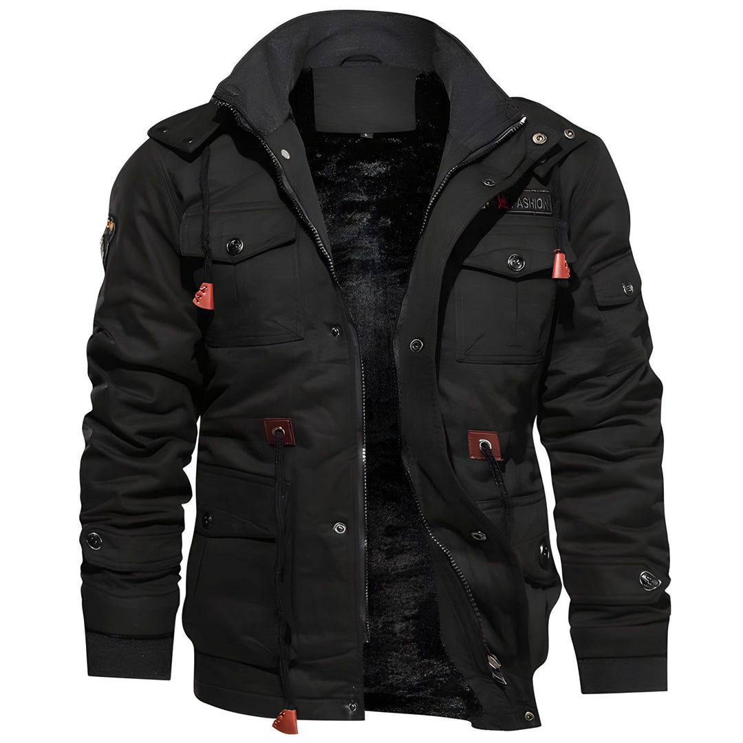 Men's Multi-Pocket Bomber Jacket