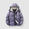 Men's Winter Puffer Jacket with Detachable Hood