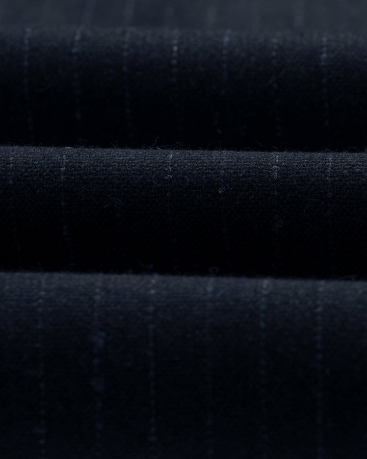 Men's Pinstripe Straight-Leg Trousers