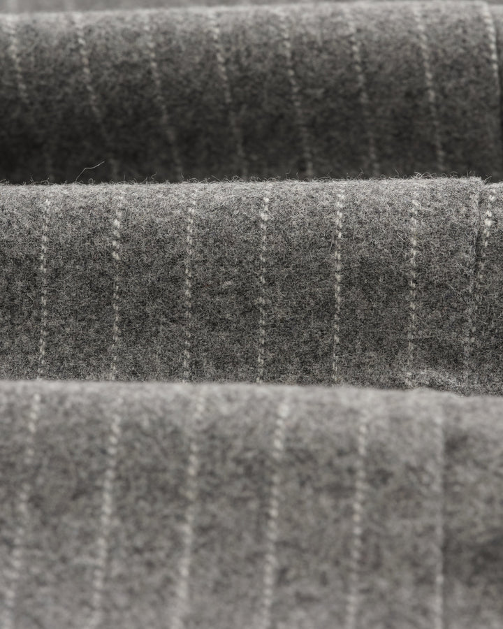 Men's Pinstripe Wide-Leg Trousers