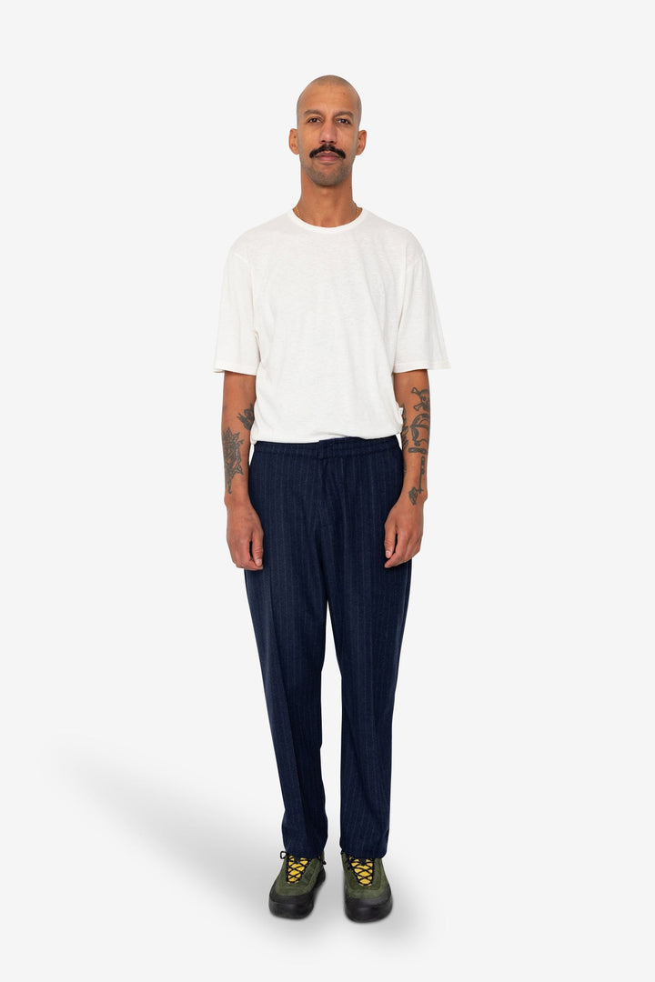 Men's Pintuck Striped Trousers