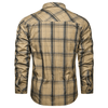 Men's Plaid Flannel Button-Up Shirt