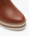 Women's Platform Wedge Side-Zip Ankle Boots