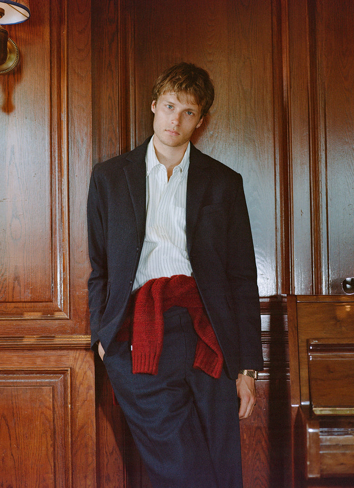 Men's Pleated Tailored Trousers