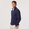 Men's Quarter-Zip Knitted Jumper