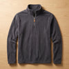 Men's Quarter-Zip Stand Collar Fleece Pullover with Pockets