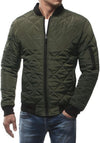Men's Quilted Bomber Jacket