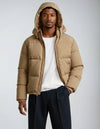 Men's Quilted Hooded Puffer Jacket