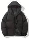 Men's Quilted Hooded Puffer Jacket