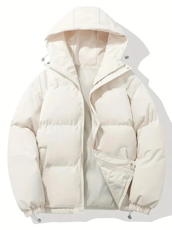 Men's Quilted Hooded Puffer Jacket