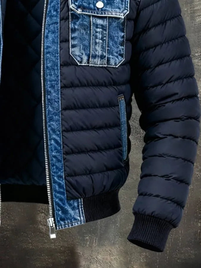Men's Quilted Puffer Jacket