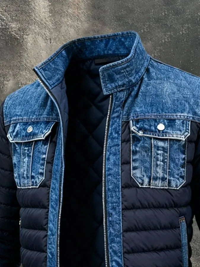 Men's Quilted Puffer Jacket
