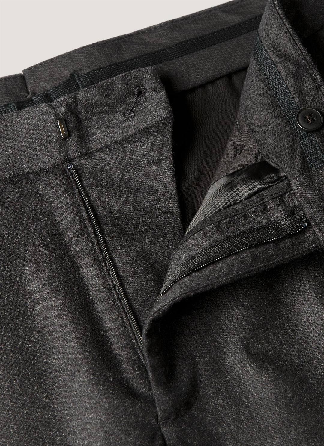 Men's Regular Fit Straight-Leg Tailored Trousers