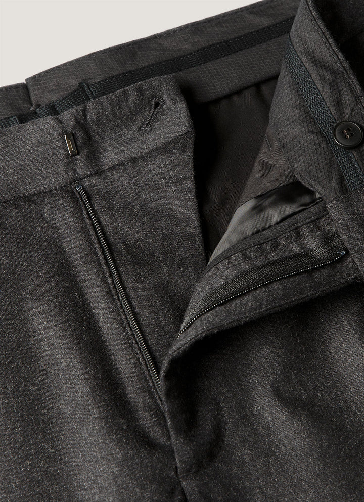 Men's Regular Fit Straight-Leg Tailored Trousers