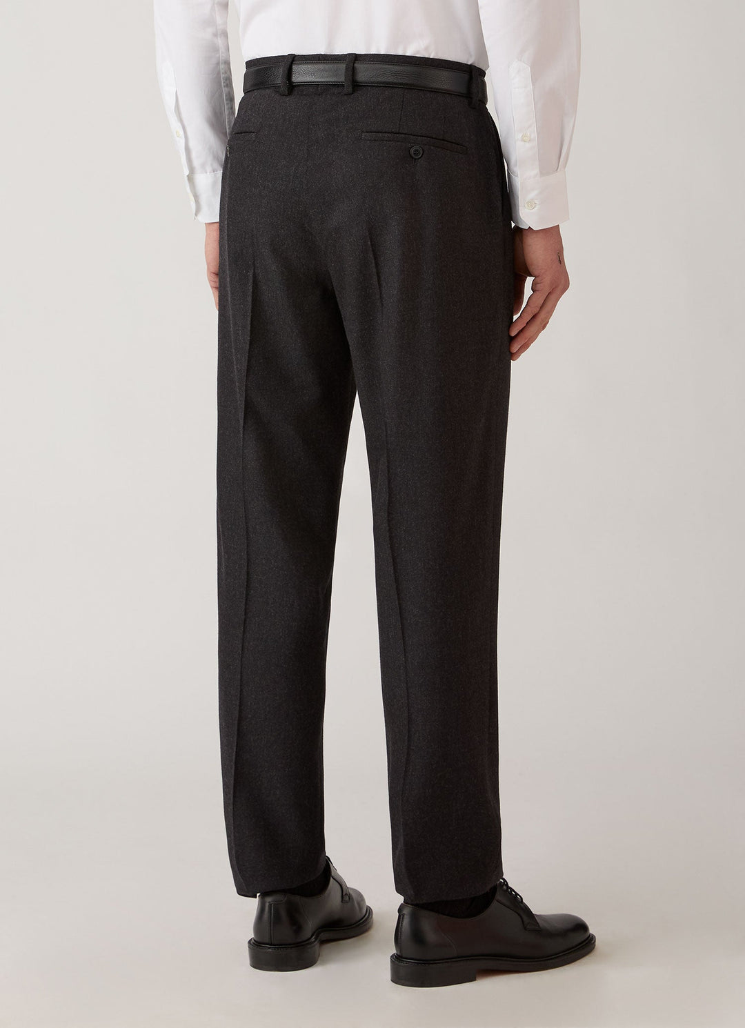 Men's Regular Fit Straight-Leg Tailored Trousers