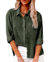 Women's Relaxed Button-Up Shirt