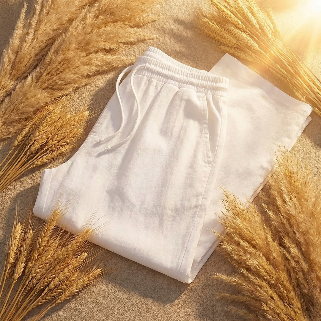 Men's Relaxed Drawstring Trousers