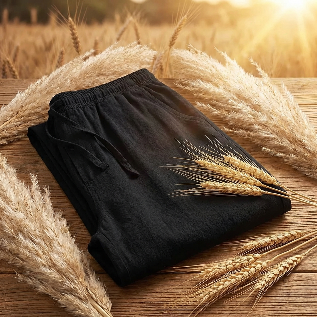 Men's Relaxed Drawstring Trousers