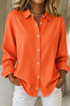 Women's Relaxed Fit Button-Down Shirt