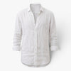 Men's Relaxed-Fit Button-Up Shirt with Roll-Up Sleeves