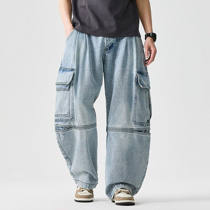 Men's Relaxed Fit Cargo Jeans