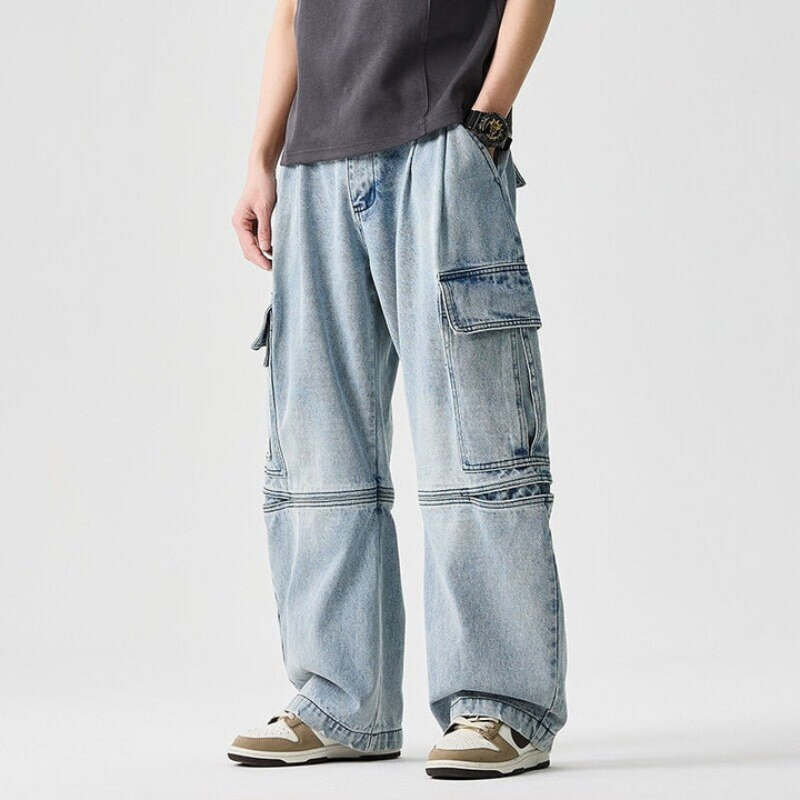 Men's Relaxed Fit Cargo Jeans