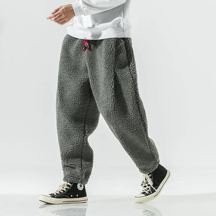 Men's Relaxed Fit Fleece Drawstring Joggers