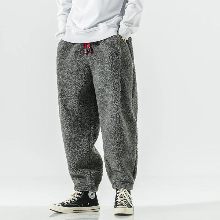 Men's Relaxed Fit Fleece Drawstring Joggers