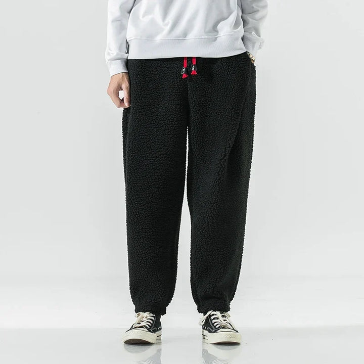 Men's Relaxed Fit Fleece Drawstring Joggers