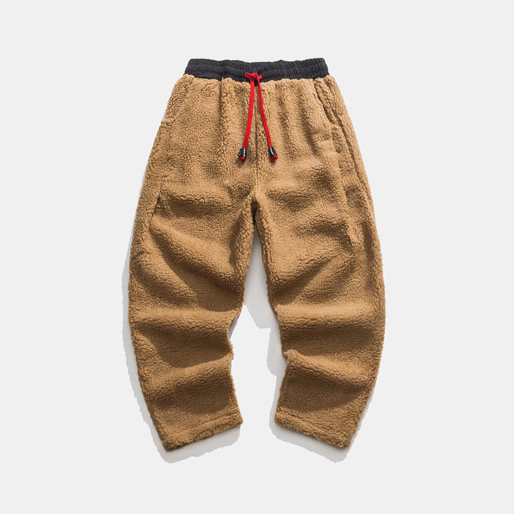 Men's Relaxed Fit Fleece Drawstring Joggers