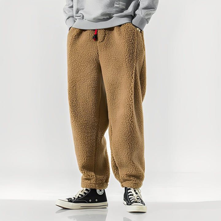 Men's Relaxed-Fit Fleece Jogger Pants