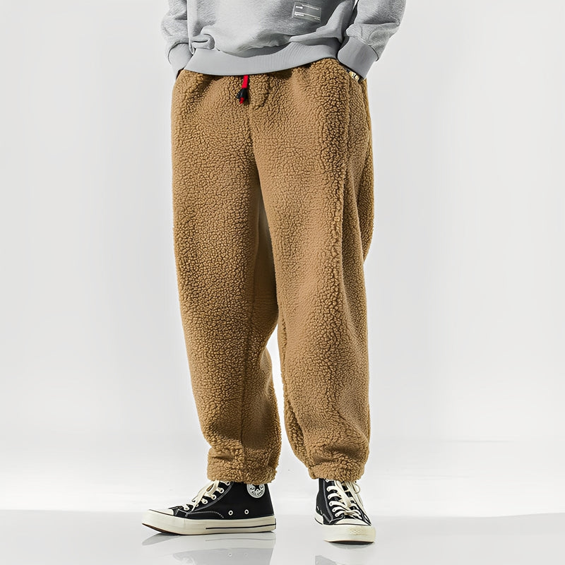 Men's Relaxed-Fit Fleece Jogger Pants