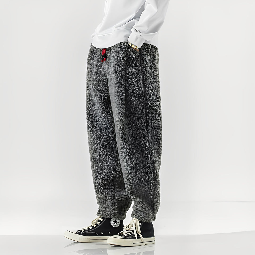 Men's Relaxed-Fit Fleece Jogger Pants
