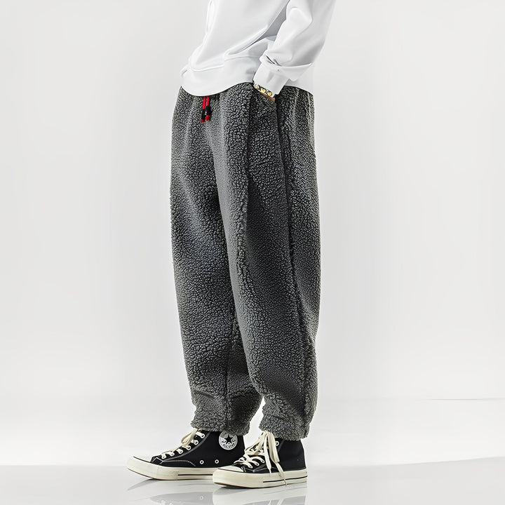 Men's Relaxed-Fit Fleece Jogger Pants