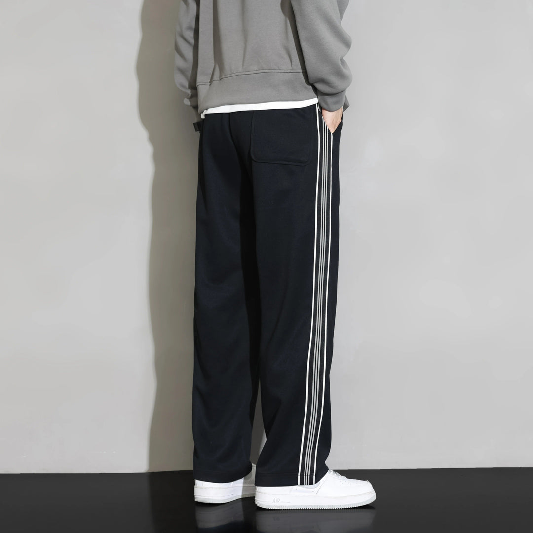 Men's Relaxed-Fit Side-Stripe Joggers