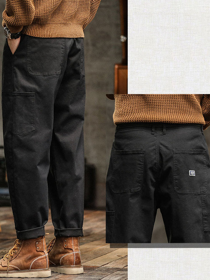 Men's Relaxed-Fit Utility Trousers