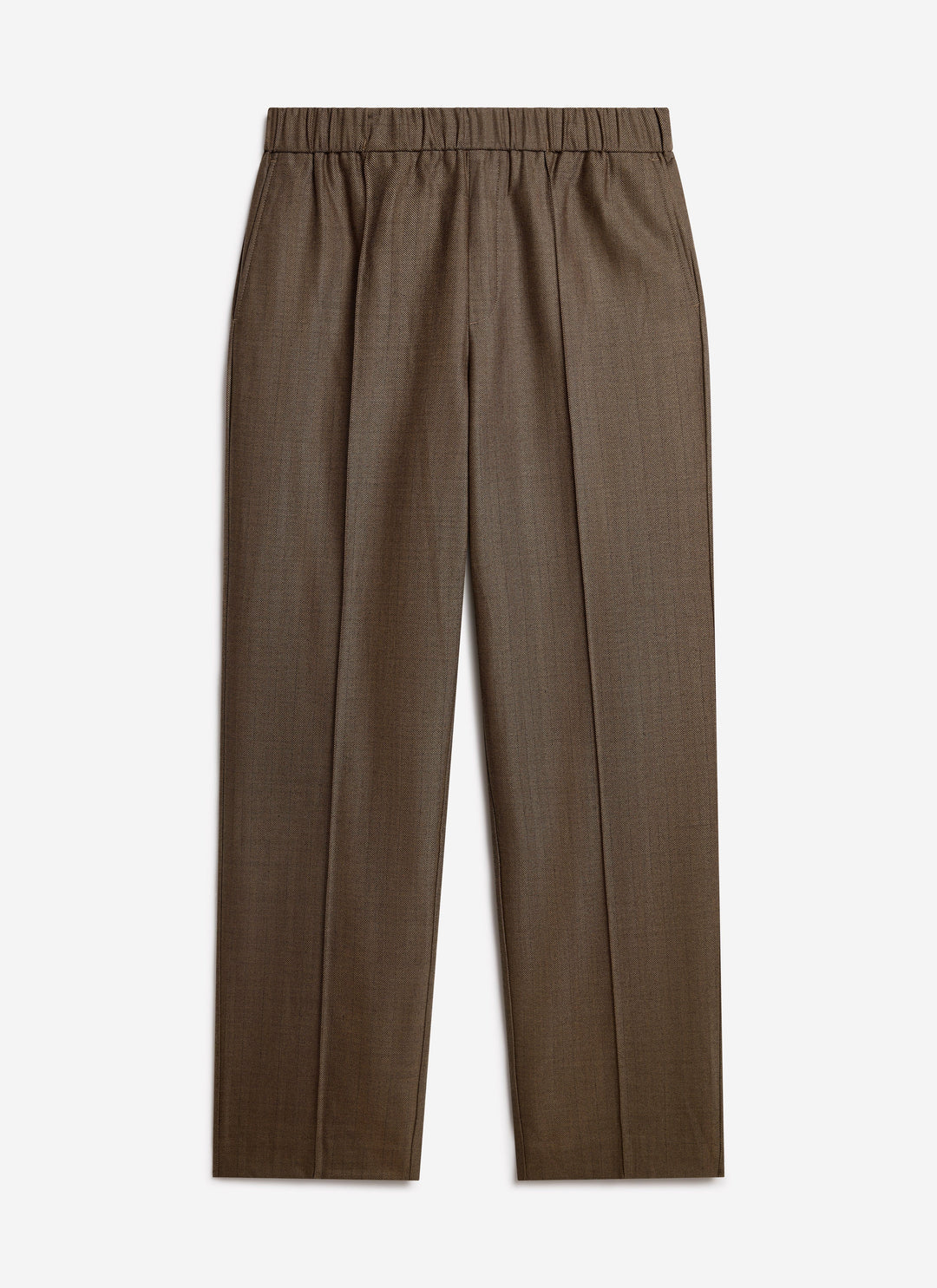Men's Relaxed Herringbone Trousers