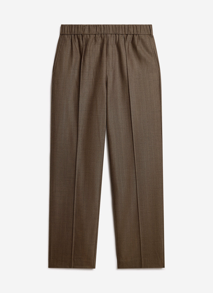 Men's Relaxed Herringbone Trousers