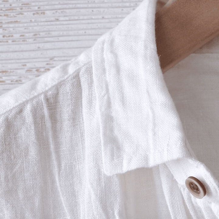 Men's Relaxed Rollable-Sleeve Shirt